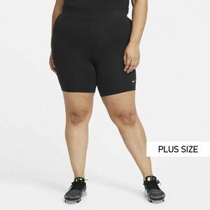 Nike Sportswear Essential women's Mid-Rise Bike‎ Shorts black 3X nwt